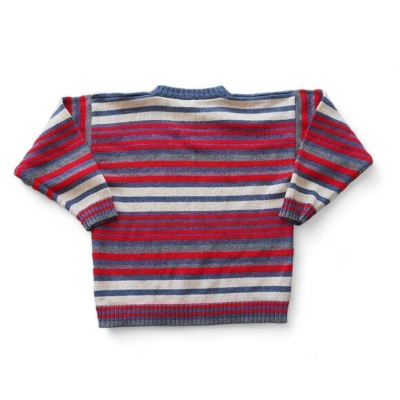 Rodi Rebel Shetland Wool Multicolor Striped Sweater Women's Large (L) - Picture 2 of 5